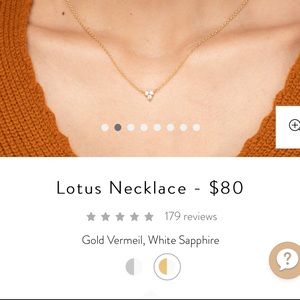 NEW Lotus Mejuri Necklace!